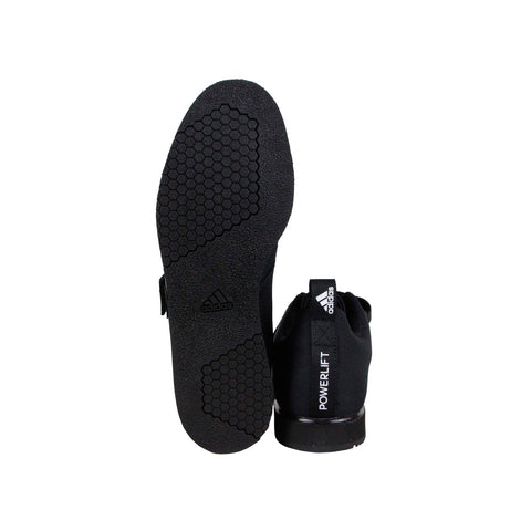 Adidas Powerlift 4 BC0343 Mens Black Canvas Casual Low Top Sneakers Shoes