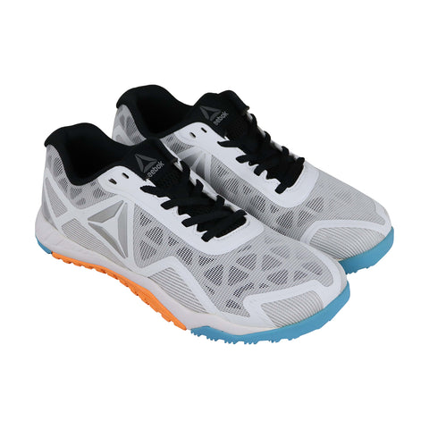 Reebok Ros Workout Tr 2.0 Mens White Synthetic Athletic Lace Up Training Shoes