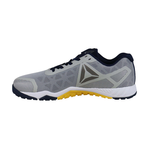 Reebok Ros Workout Tr 2.0 Mens Gray Synthetic Athletic Lace Up Training Shoes