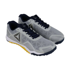 Reebok Ros Workout Tr 2.0 Mens Gray Synthetic Athletic Lace Up Training Shoes