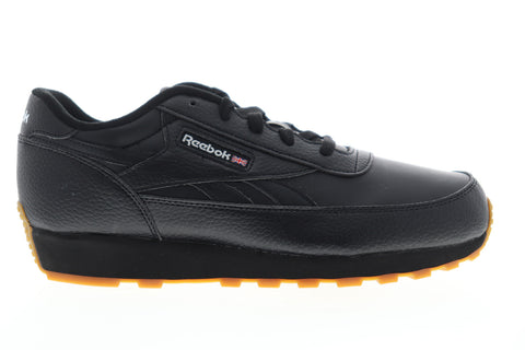 Reebok Classic Renaissance Mens Black Extra Wide (4E) Lifestyle Sneakers Shoes