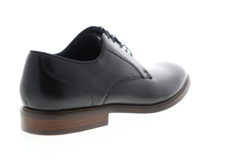 Steve Madden Biltmore Mens Black Leather Lace Up Plain Toe Oxfords Sho - Ruze Shoes Steve Madden Biltmore Mens Black Leather Lace Up Plain Toe Oxfords Sho - Ruze Shoes