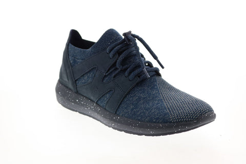 Earth Blaze Womens Blue Mesh Lace Up Lifestyle Sneakers Shoes