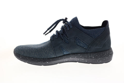 Earth Blaze Womens Blue Mesh Lace Up Lifestyle Sneakers Shoes