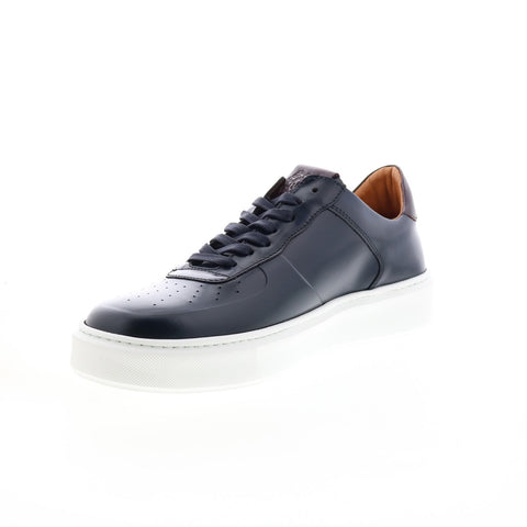 Bruno Magli Falcone BM1FCNN0 Mens Blue Leather Lifestyle Sneakers Shoes