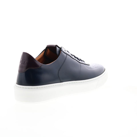 Bruno Magli Falcone BM1FCNN0 Mens Blue Leather Lifestyle Sneakers Shoes