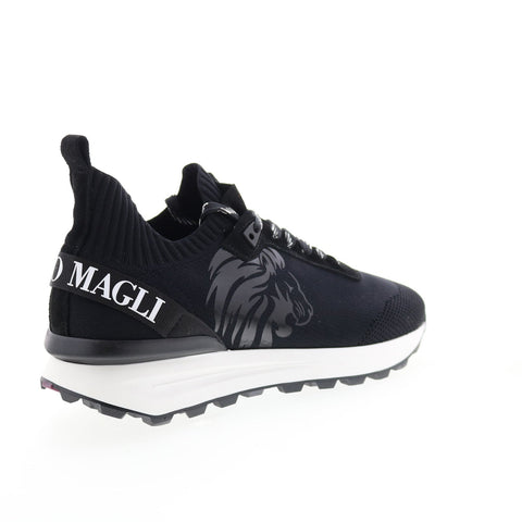 Bruno Magli Dion BM2DONA7 Mens Black Canvas Lifestyle Sneakers Shoes