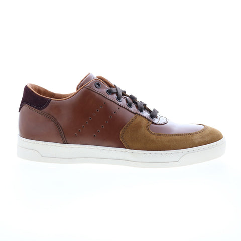 Bruno Magli Ducca BM2DUCB0 Mens Brown Leather Lifestyle Sneakers Shoes