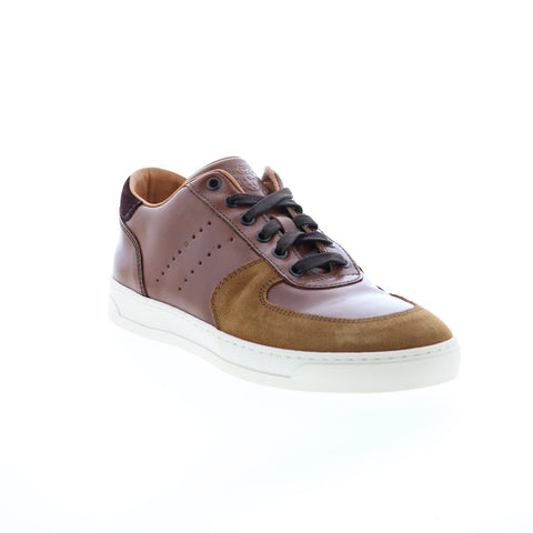 Bruno Magli Ducca BM2DUCB0 Mens Brown Leather Lifestyle Sneakers Shoes