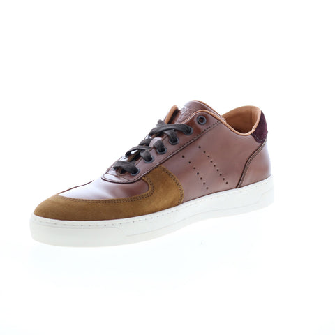 Bruno Magli Ducca BM2DUCB0 Mens Brown Leather Lifestyle Sneakers Shoes