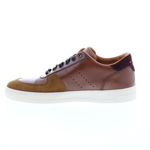Bruno Magli Ducca BM2DUCB0 Mens Brown Leather Lifestyle Sneakers Shoes