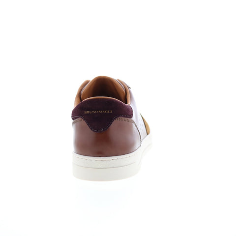 Bruno Magli Ducca BM2DUCB0 Mens Brown Leather Lifestyle Sneakers Shoes