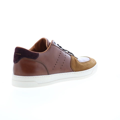 Bruno Magli Ducca BM2DUCB0 Mens Brown Leather Lifestyle Sneakers Shoes