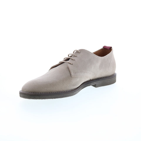 Bruno Magli Sal BM2SALL1 Mens Gray Suede Oxfords & Lace Ups Casual Shoes