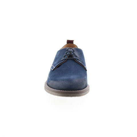 Bruno Magli Sal BM2SALN1 Mens Blue Suede Oxfords & Lace Ups Casual Shoes