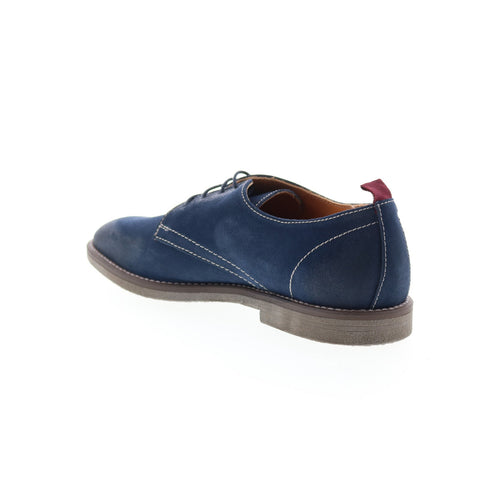 Bruno Magli Sal BM2SALN1 Mens Blue Suede Oxfords & Lace Ups Casual Shoes