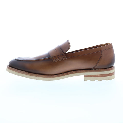Bruno Magli Varrone BM2VARB0 Mens Brown Loafers & Slip Ons Penny Shoes
