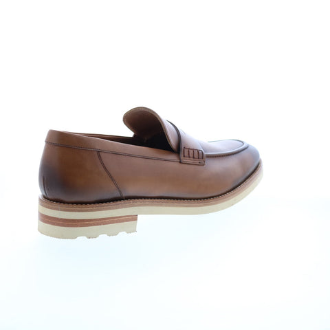 Bruno Magli Varrone BM2VARB0 Mens Brown Loafers & Slip Ons Penny Shoes