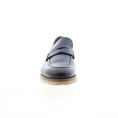 Bruno Magli Varrone BM2VARM0 Mens Blue Loafers & Slip Ons Penny Shoes