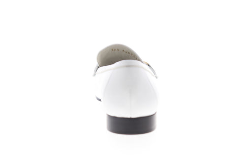 Bruno Magli Marco BM620244 Mens White Leather Low Top Casual Loafers Shoes