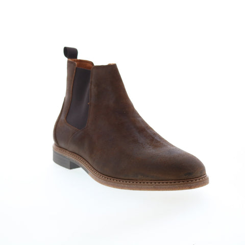 Bruno Magli Simon BM3SIMC0 Mens Brown Leather Slip On Chelsea Boots