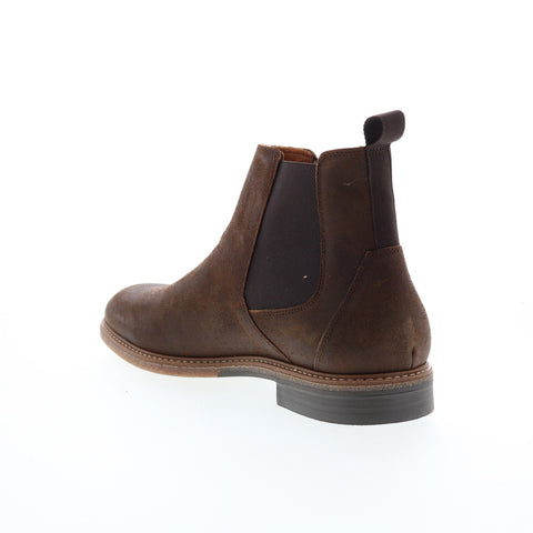 Bruno Magli Simon BM3SIMC0 Mens Brown Leather Slip On Chelsea Boots