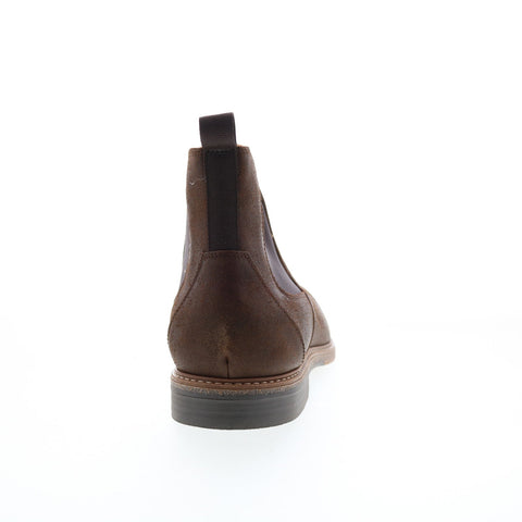 Bruno Magli Simon BM3SIMC0 Mens Brown Leather Slip On Chelsea Boots