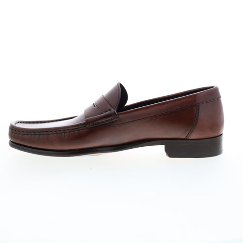 Bruno Magli Tonio BM3TONE0 Mens Brown Loafers & Slip Ons Penny Shoes