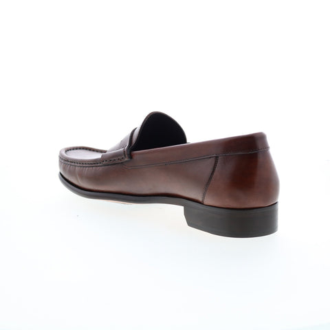 Bruno Magli Tonio BM3TONE0 Mens Brown Loafers & Slip Ons Penny Shoes