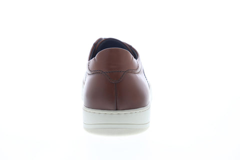 Bruno Magli Westy BM600114 Mens Brown Leather Low Top Designer Sneakers Shoes