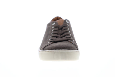 Bruno Magli Walter Mens Brown Suede Low Top Lace Up Sneakers Shoes