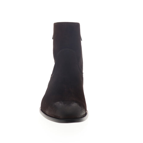 Bruno Magli Risoli BM600219 Mens Brown Suede High Top Zipper Casual Dress Boots