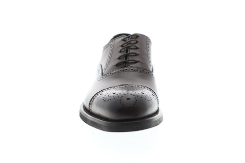 Bruno Magli Morris Mens Brown Leather Casual Dress Lace Up Oxfords Shoes