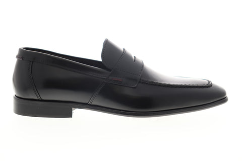 Bruno Magli Calabria BM600283 Mens Black Loafers & Slip Ons Penny Shoes