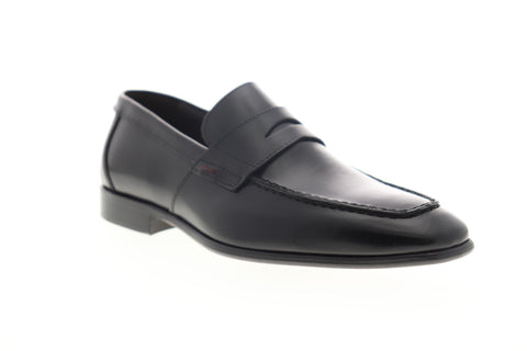 Bruno Magli Calabria BM600283 Mens Black Loafers & Slip Ons Penny Shoes