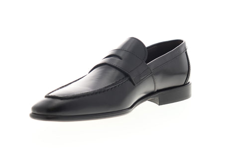 Bruno Magli Calabria BM600283 Mens Black Loafers & Slip Ons Penny Shoes
