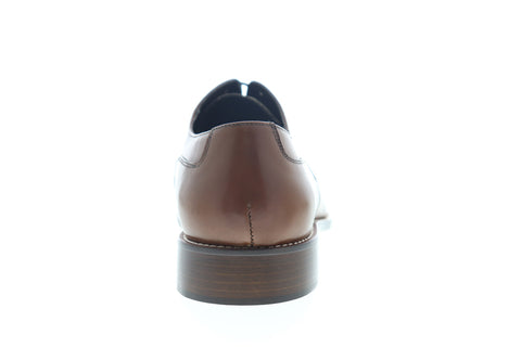 Bruno Magli Silico BM600459 Mens Brown Leather Low Top Cap Toe Oxfords Shoes