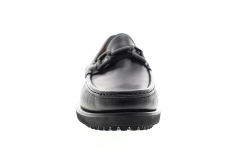 Bruno Magli Falcone BM600495 Mens Black Made In Italy Casual Loafers Shoes