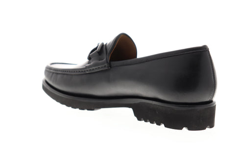 Bruno Magli Falcone BM600495 Mens Black Made In Italy Casual Loafers Shoes
