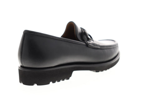 Bruno Magli Falcone BM600495 Mens Black Made In Italy Casual Loafers Shoes
