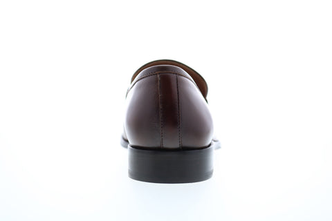 Bruno Magli Brera BM600659 Mens Brown Leather Loafers & Slip Ons Penny Shoes