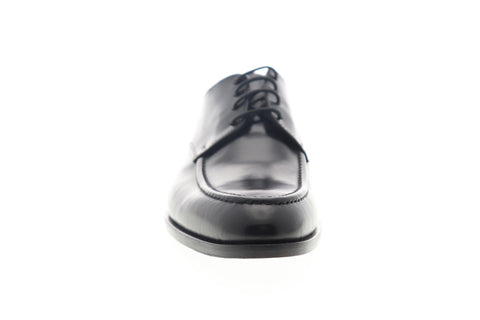 Bruno Magli Loreto BM600677 Mens Black Leather Low Top Plain Toe Oxfords Shoes