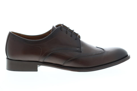 Bruno Magli Biagio Mens Brown Oxfords & Lace Ups Wingtip & Brogue Shoes