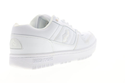 British Knights Kings SL Low Mens White Low Top Lace Up Lifestyle Sneakers Shoes