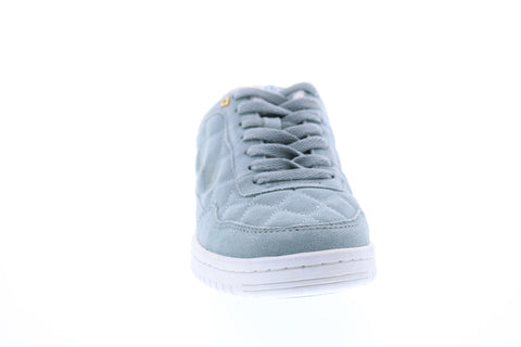 British Knights Quilts BMQUILS-454 Mens Blue Suede Lifestyle Sneakers Shoes
