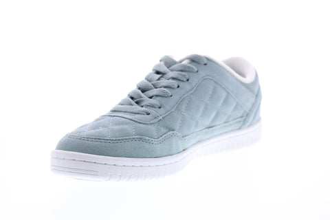 British Knights Quilts BMQUILS-454 Mens Blue Suede Lifestyle Sneakers Shoes