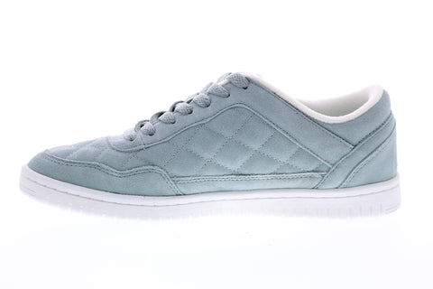 British Knights Quilts BMQUILS-454 Mens Blue Suede Lifestyle Sneakers Shoes