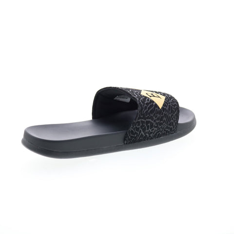 British Knights Trap BMTRAPD-080 Mens Black Synthetic Slides Sandals Shoes