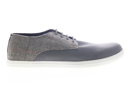 Ben Sherman Presley BN6F00082 Mens Gray Leather Low Top Lifestyle Sneakers Shoes
