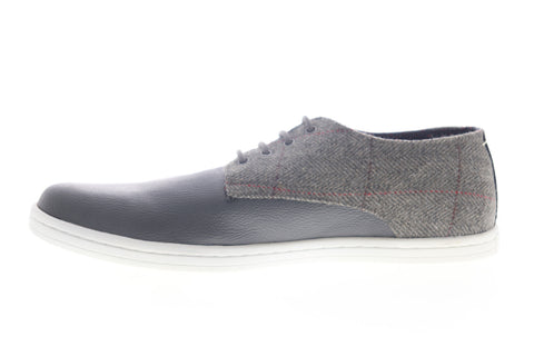Ben Sherman Presley BN6F00082 Mens Gray Leather Low Top Lifestyle Sneakers Shoes